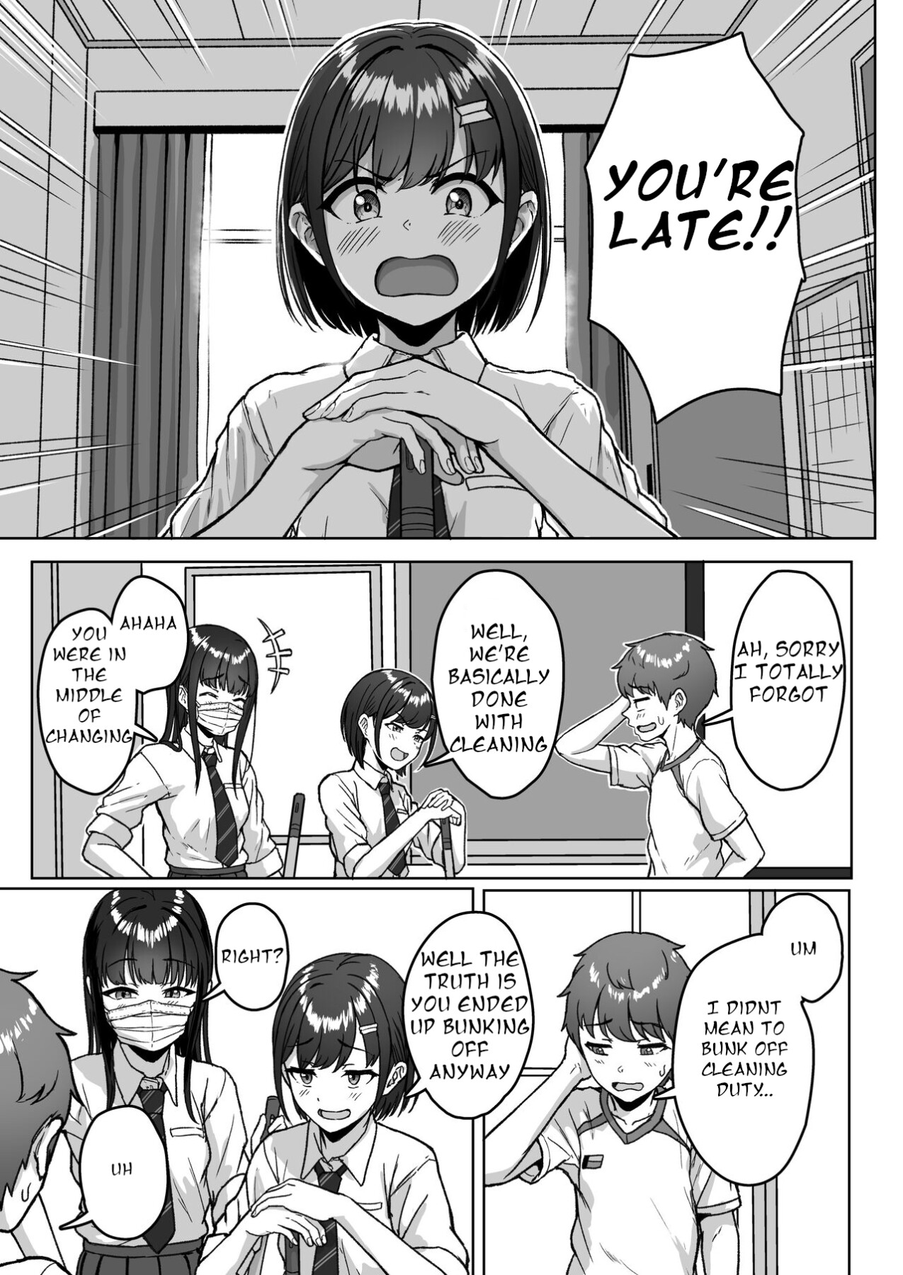 Hentai Manga Comic-The Guy in the Back Seat-Read-11